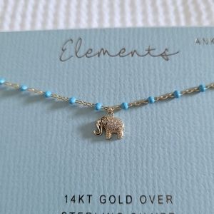 Elements Elephant🐘 Charm Anklet